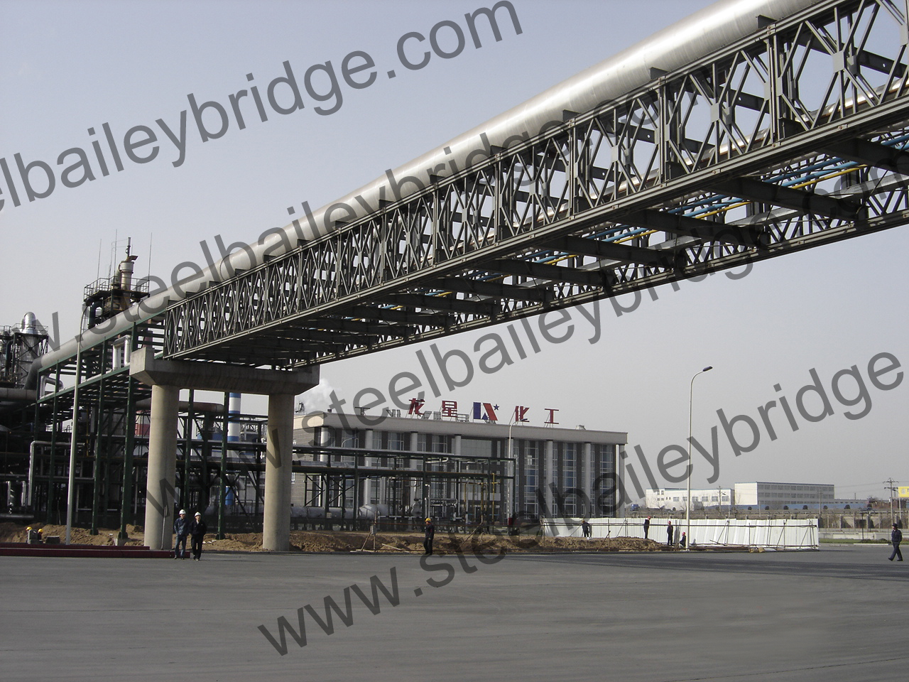 Dragon Star Chemical Factory Pipe Bridge